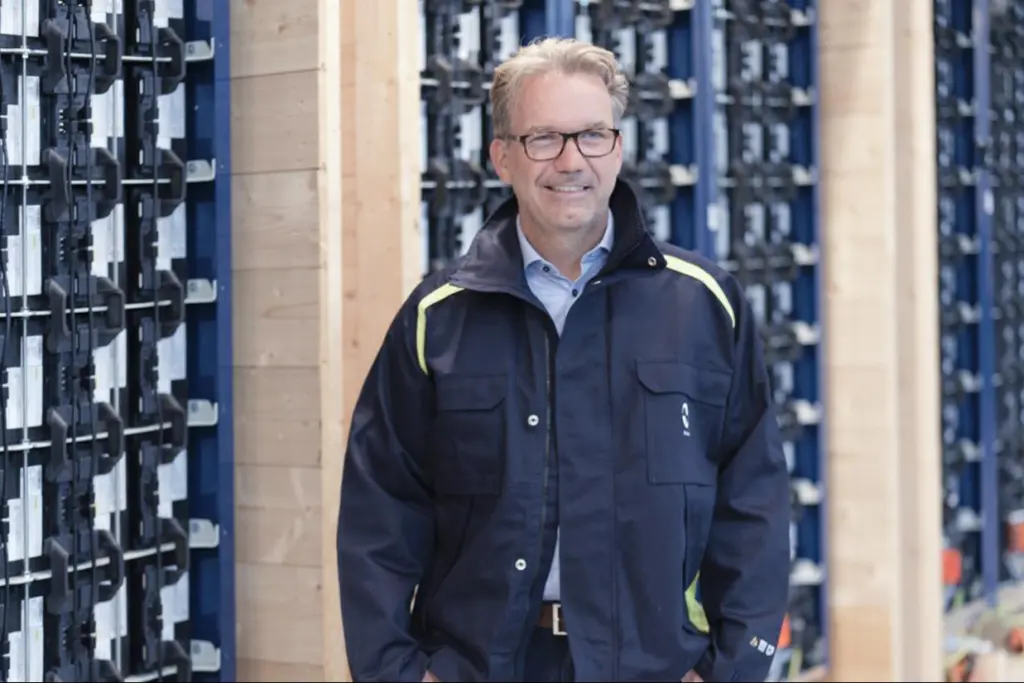 A picture of Torbjörn Bäck, CEO of Echandia