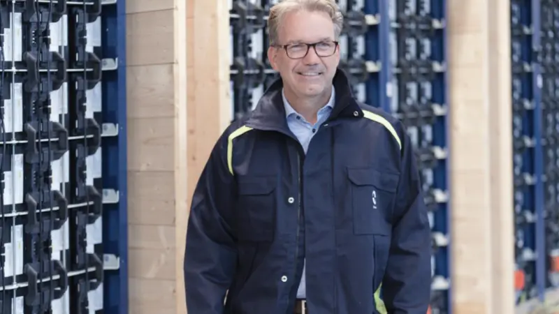 A picture of Torbjörn Bäck, CEO of Echandia