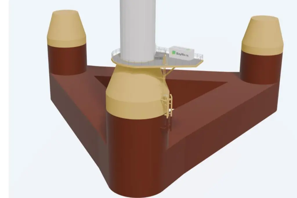 BayWa r.e substructure for floating wind