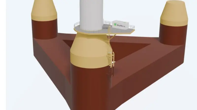 BayWa r.e substructure for floating wind