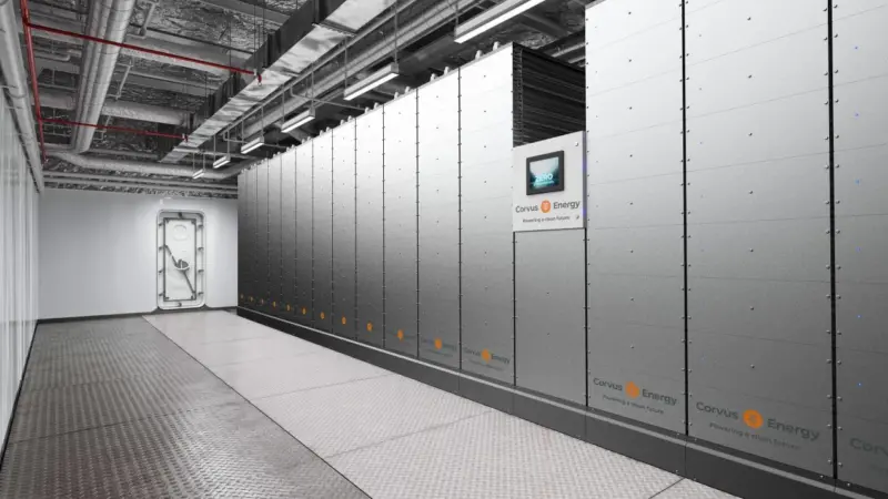 A stack of battery systems