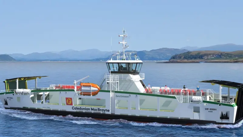 A Corvus powered CMAL electric ferry
