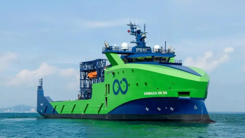 The Ocean Infinity Armada 86-metre vessel 8606