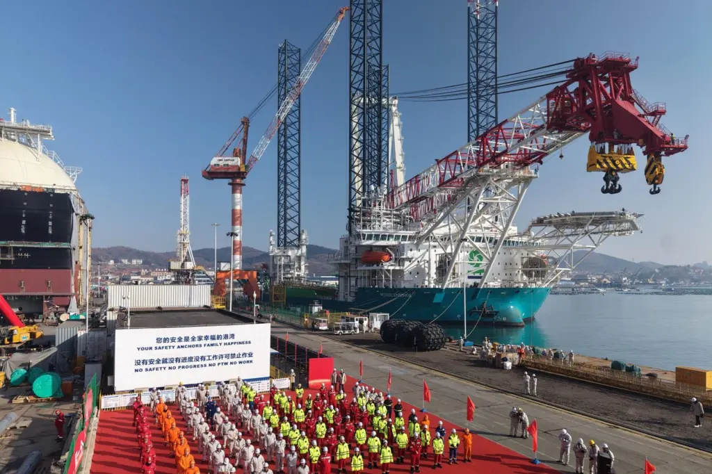The Norse Energi at the CIMC Raffles Shipyard