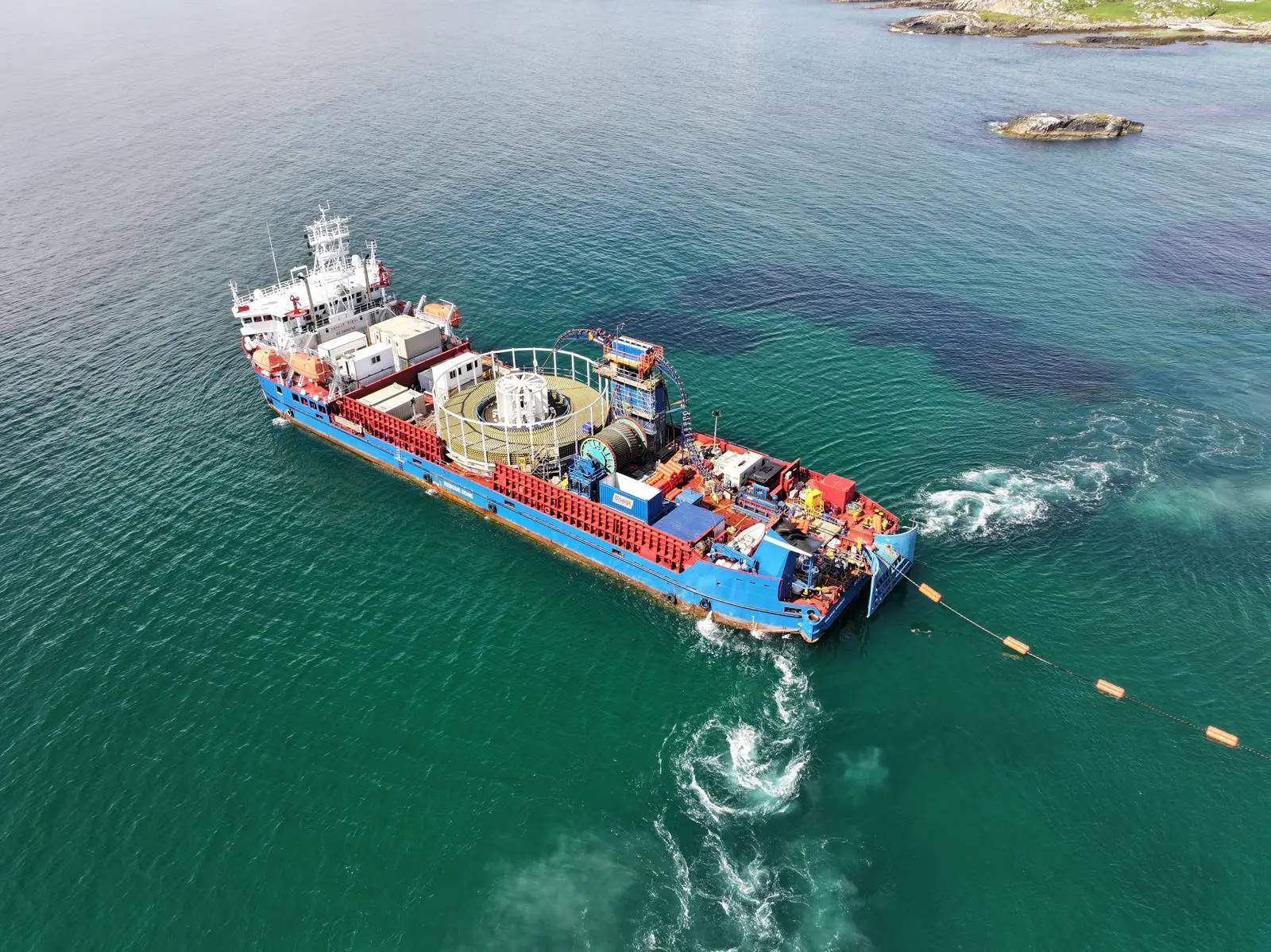 Briggs Marine Subsea Cable Spread on Cable Lay Vessel (002)