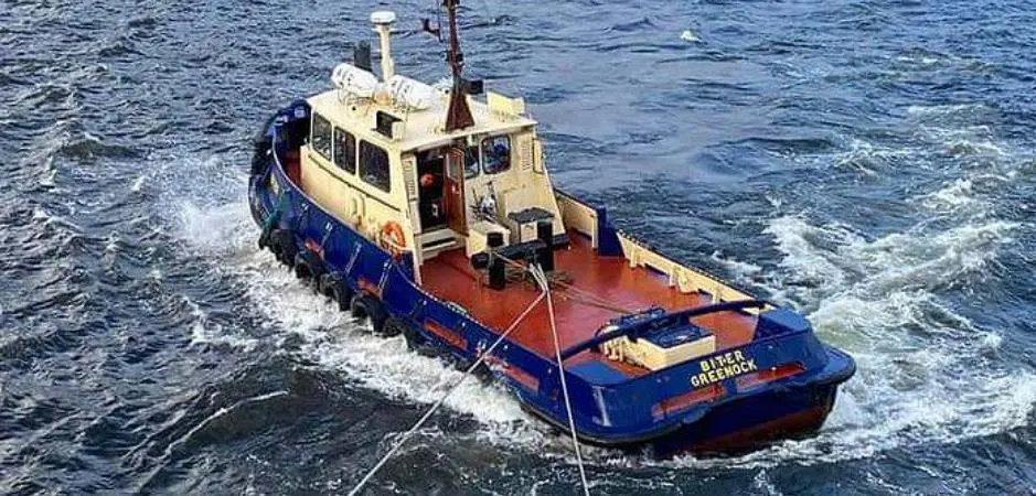'Biter' was using a bridle towing arrangement (Hebridean Island Cruises Ltd - MAIB)