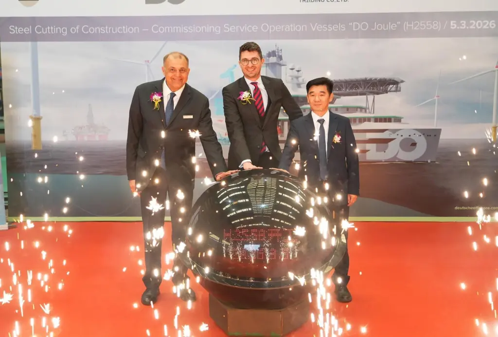 Deutsche Offshore Schifffahrt Steel Cutting C-CSOV DO Joule