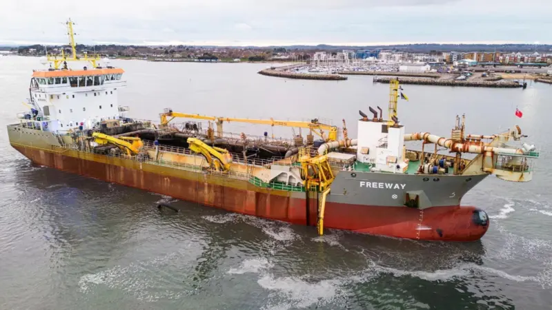 Boskalis Westminster Freeway trailing suction hopper dredger