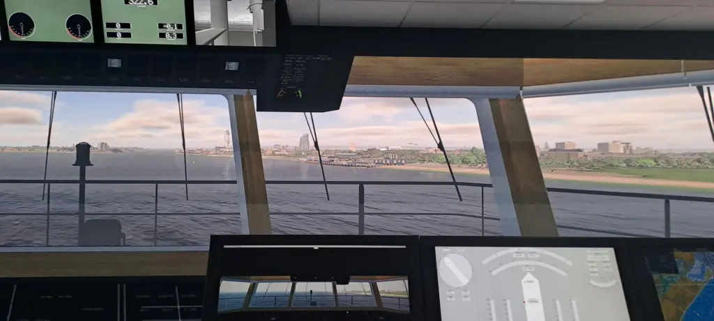 Virtual reality Inside the DISC's 'bridge'