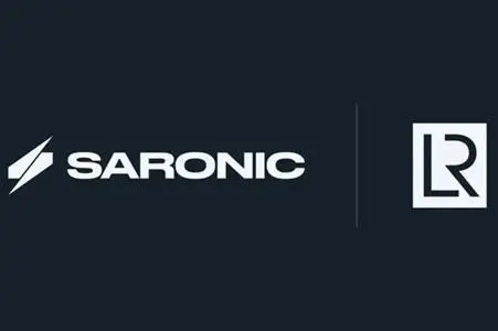 A graphic to depict both company names, white text on a black background
