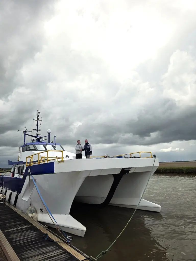 e-Ginny - Electric Crew Transfer Vessel - Tidal Transit