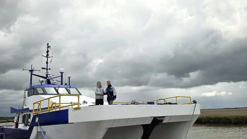 e-Ginny - Electric Crew Transfer Vessel - Tidal Transit