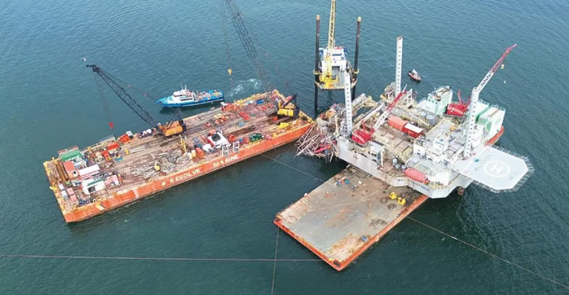 Resolve Marine was involved in a complex wreck recovery operation off Trinidad (Resolve - ISU)