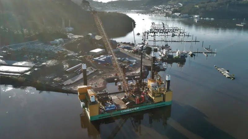 TMS Noss Marina project Dartmouth