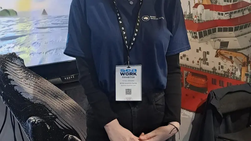 British Antarctic Survey, Kirsty Brooks, Business Systems Lead