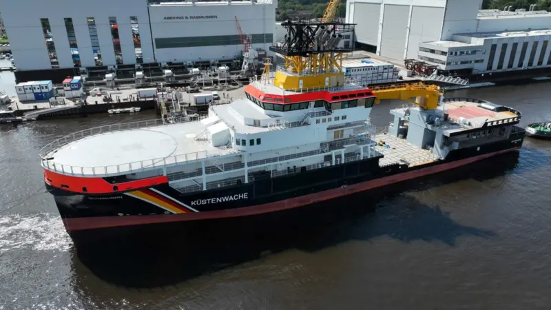 Germany's latest emergency response vessel 'Scharhorn' (Abeking and Rasmussen)