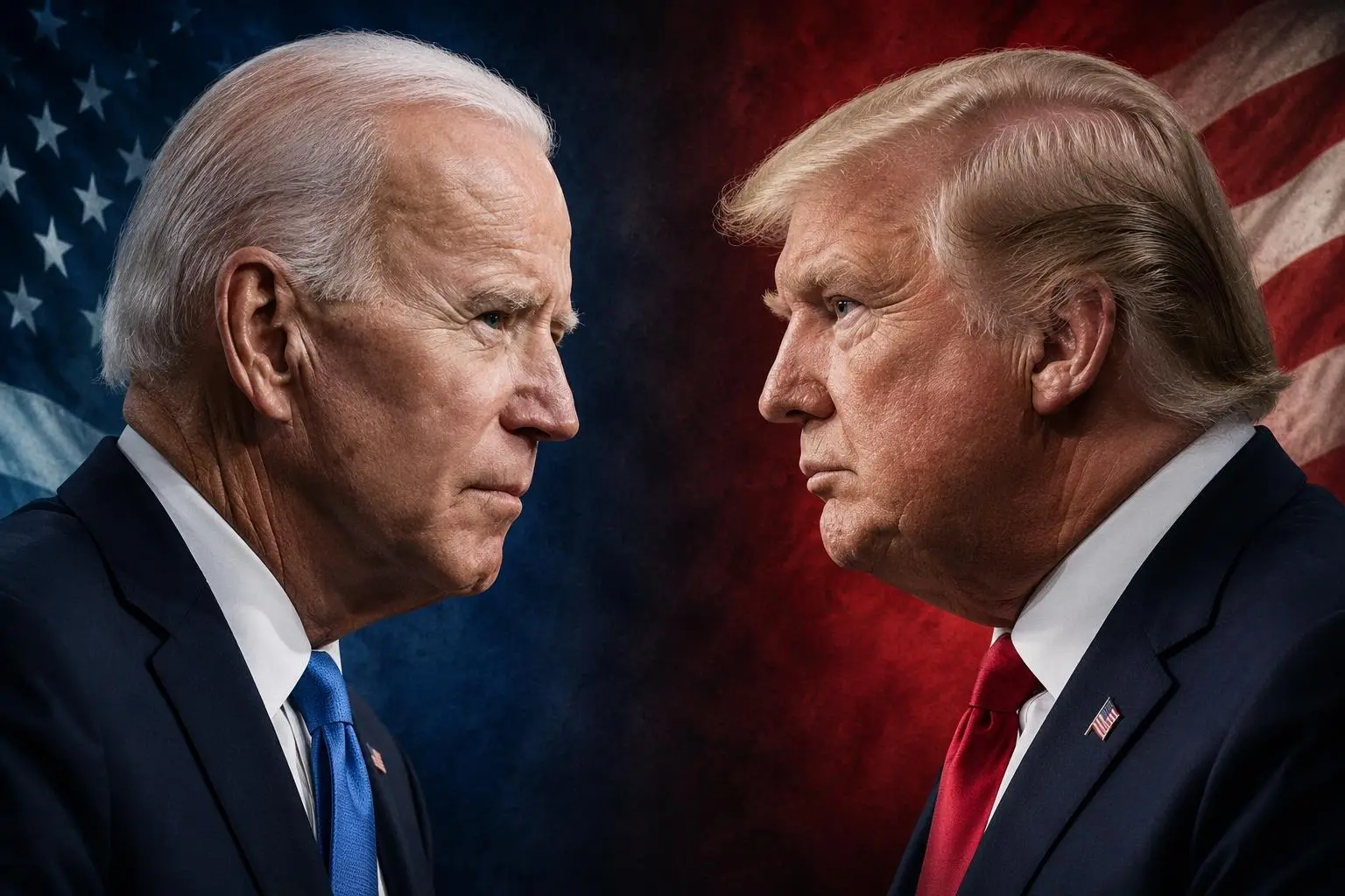 Biden and Trump