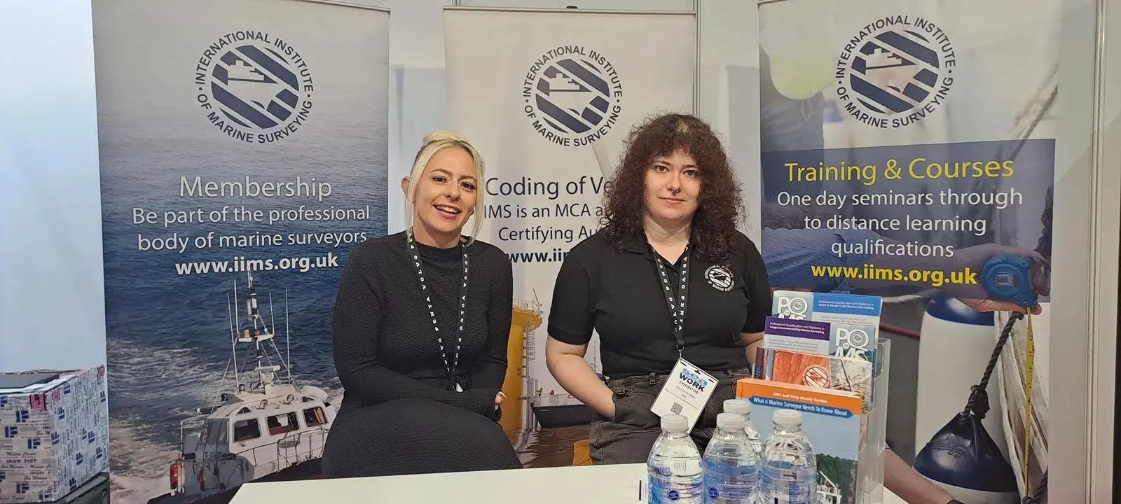 International Institute of Marine Surveying Elly Bryant, Accreditated Scheme Administrator L Alex Ockenden, Web & Social Media Administrator