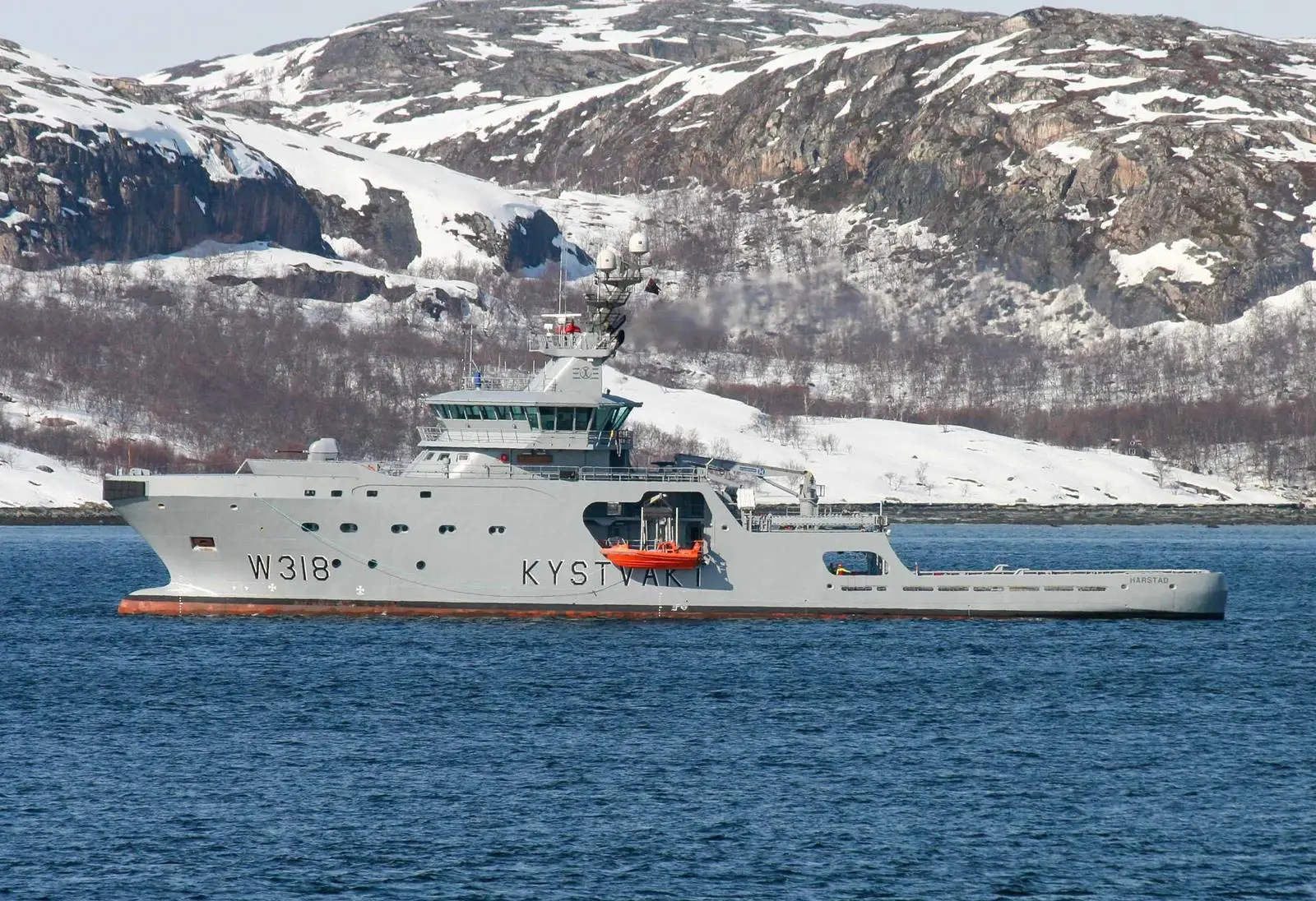 In 'KV Harstad' Norway combines emergency response and military duties (Peter Barker)
