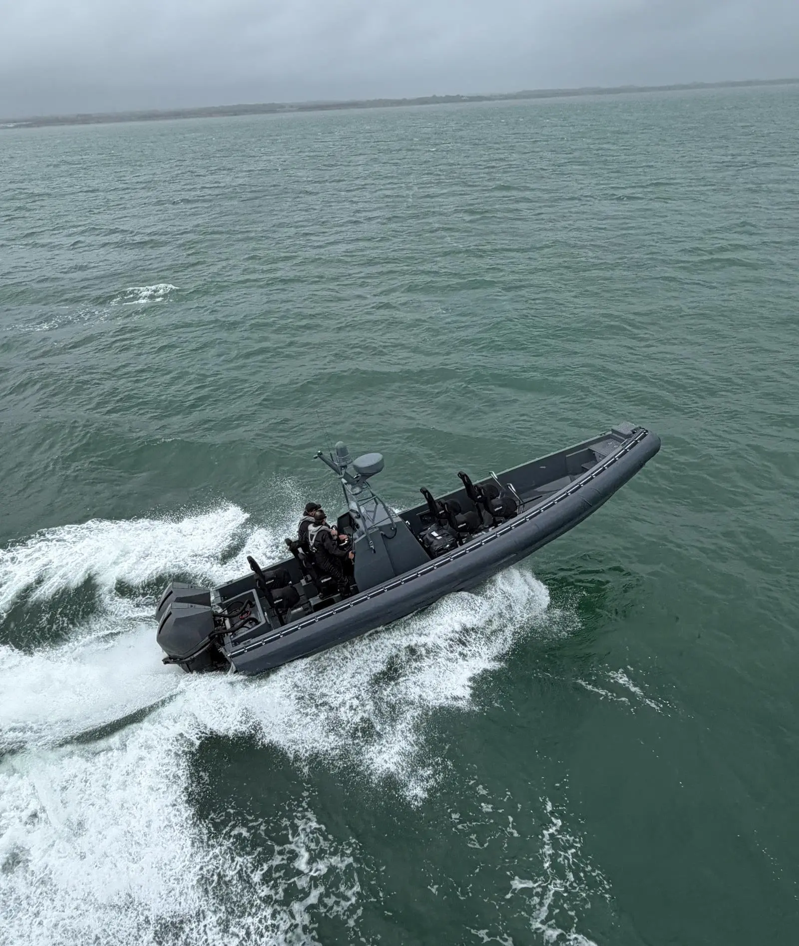 The S900 on the water at Speed@Seawork