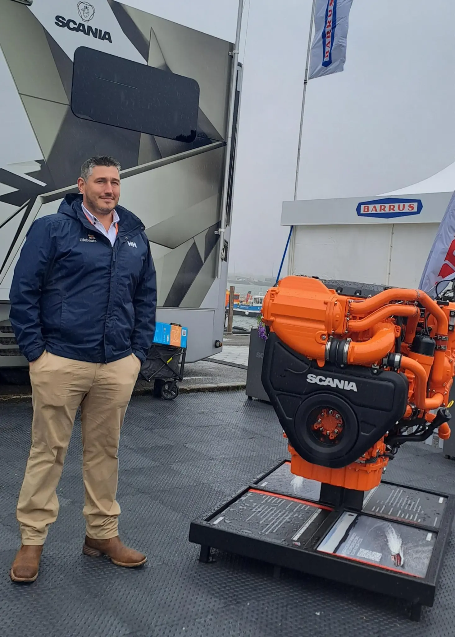 Scania Paul Smith Sales Manager