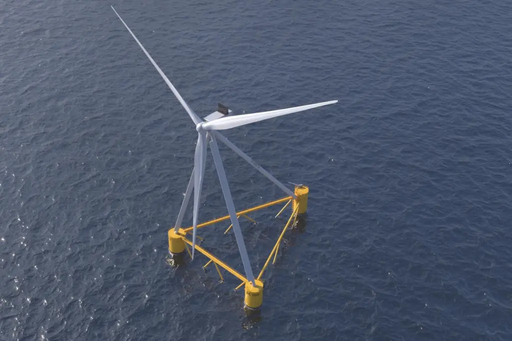 X1wind X100 platform from above