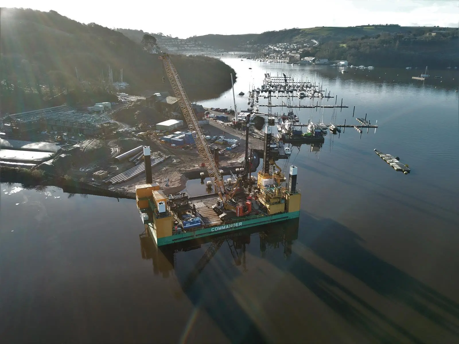 TMS Noss Marina project Dartmouth