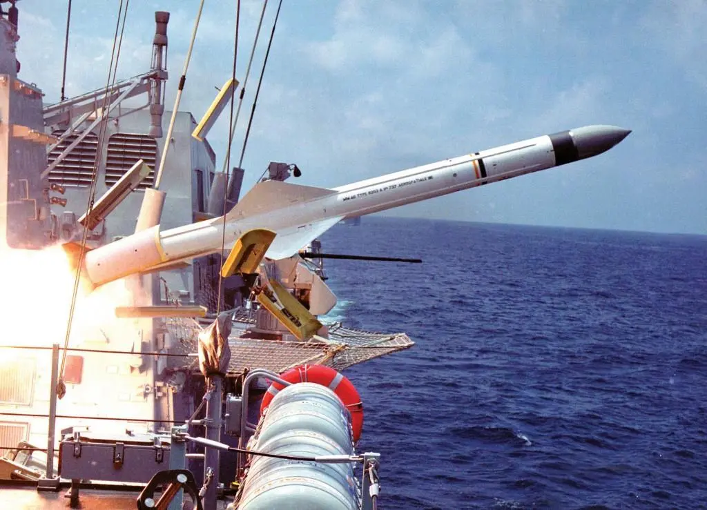 The French-built Excoet missle was often used in the Iran-Iraq war of the 1980s (MBDA)