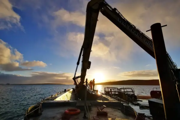 Shetland -Dredging