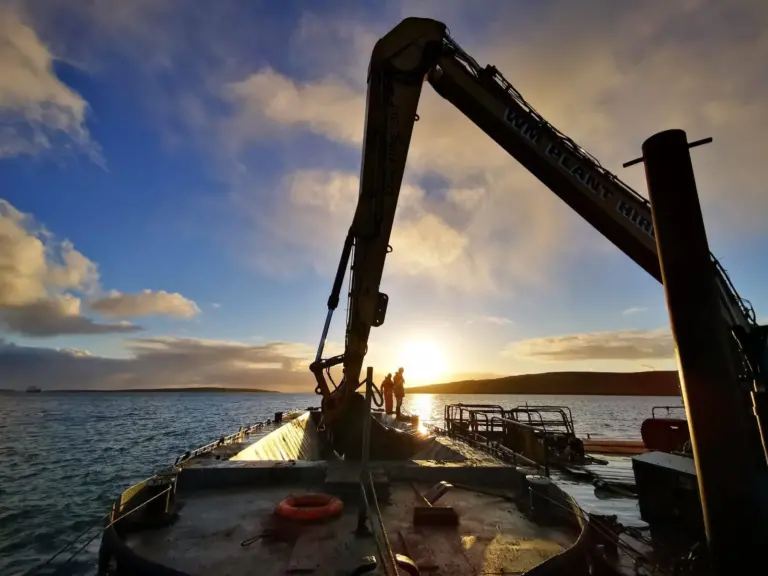 Shetland -Dredging