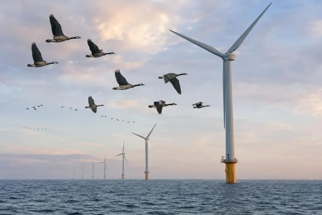 Birds and offshore wind