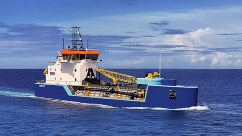 Trailing Suction Hopper Dredger (TSHD1000) design