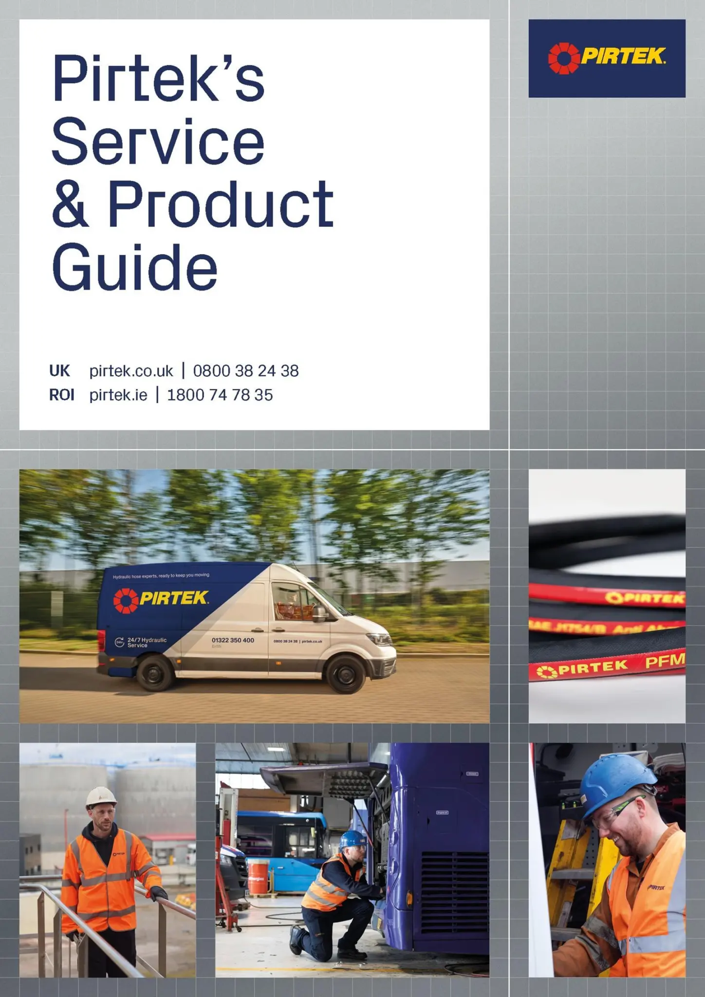 Pages from Pirtek's Service and Product Guide