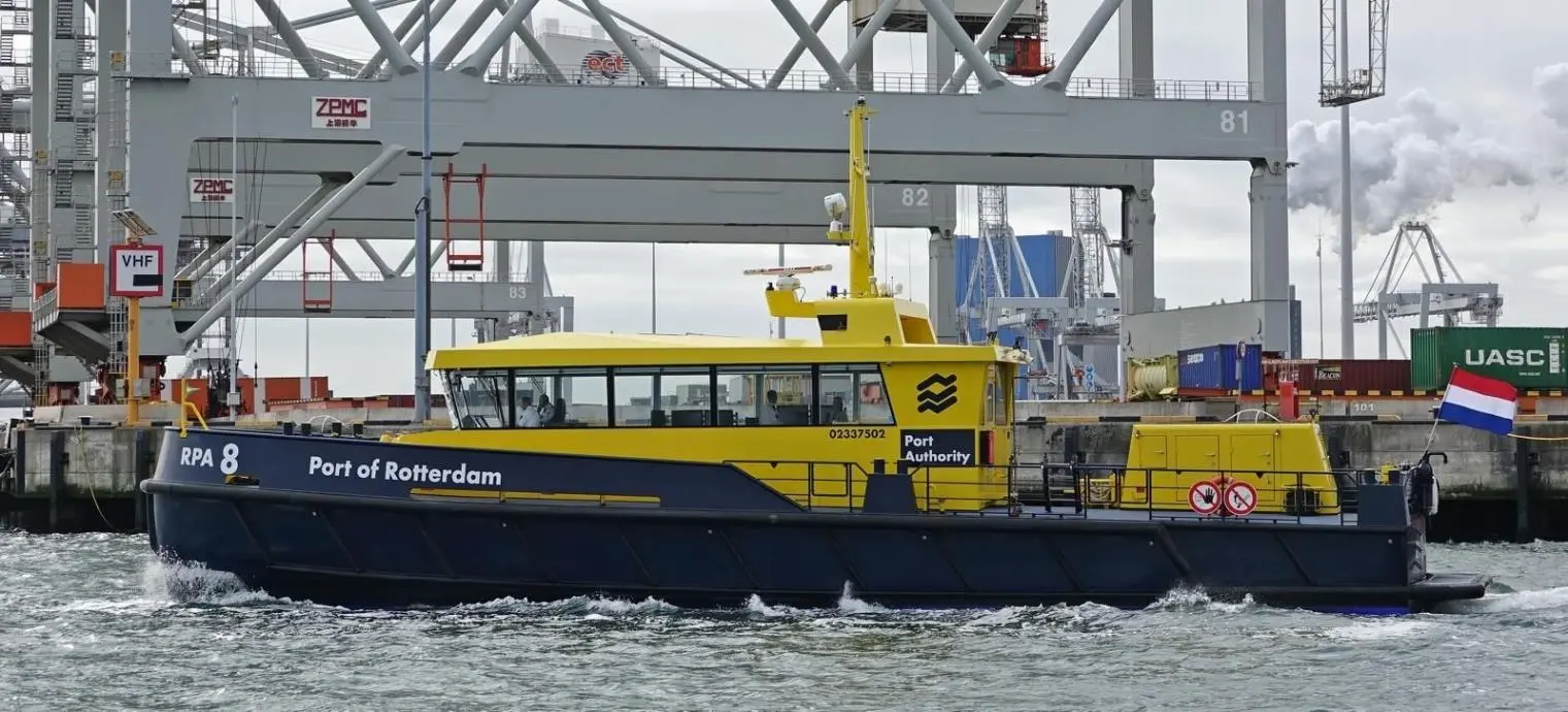 Port of Rotterdam's patrol vessel RPA 8