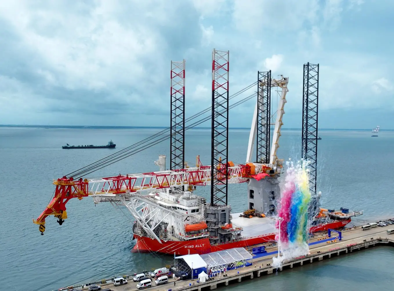 Cadeler Wind Ally - naming ceremony - September 2025