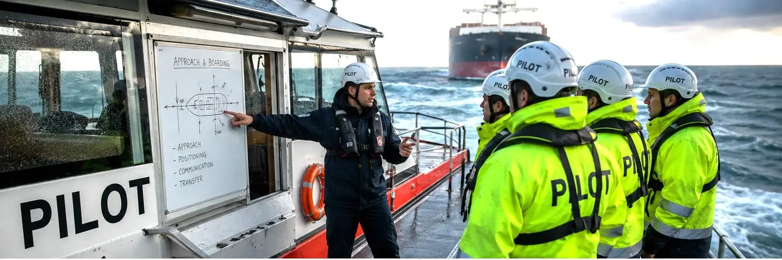 Crew training on pilot