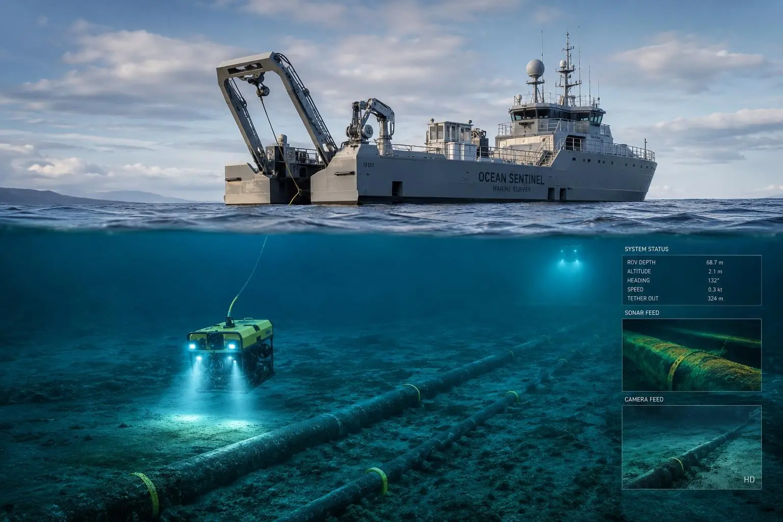 Underwater surveillance