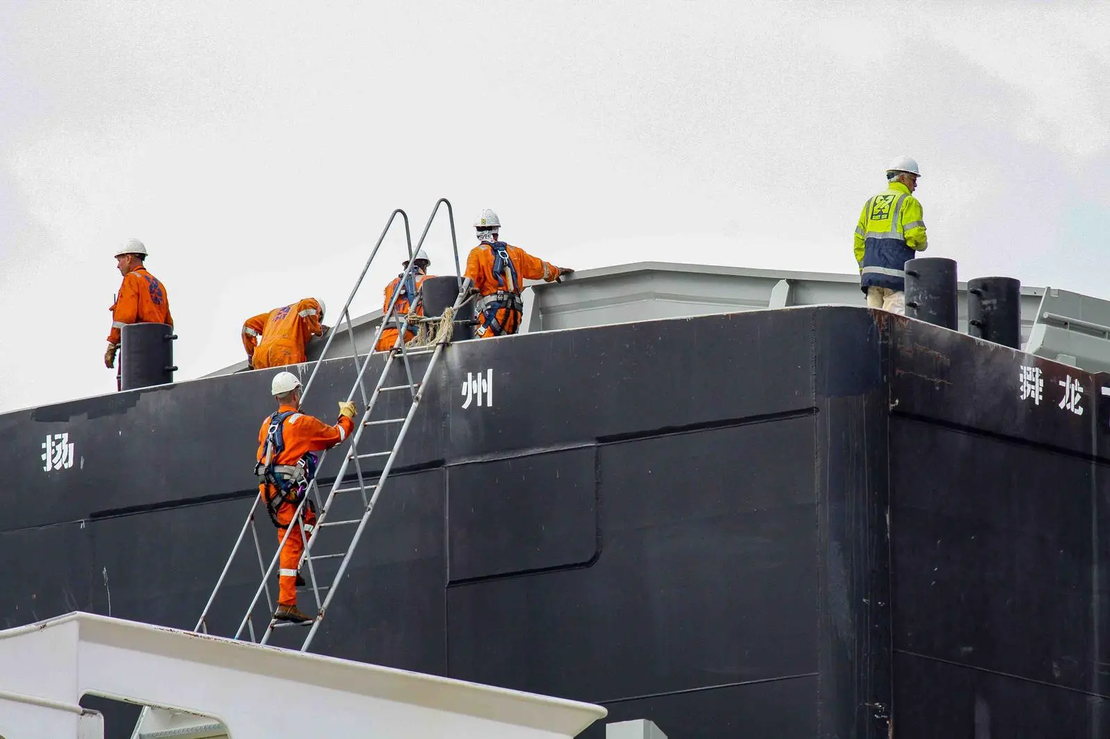 Working at height demands particular attention to safety (Peter Barker)