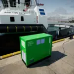 ASD 2813 on shore power at Seawork
