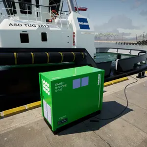ASD 2813 on shore power at Seawork
