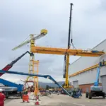 New cranes at H&W